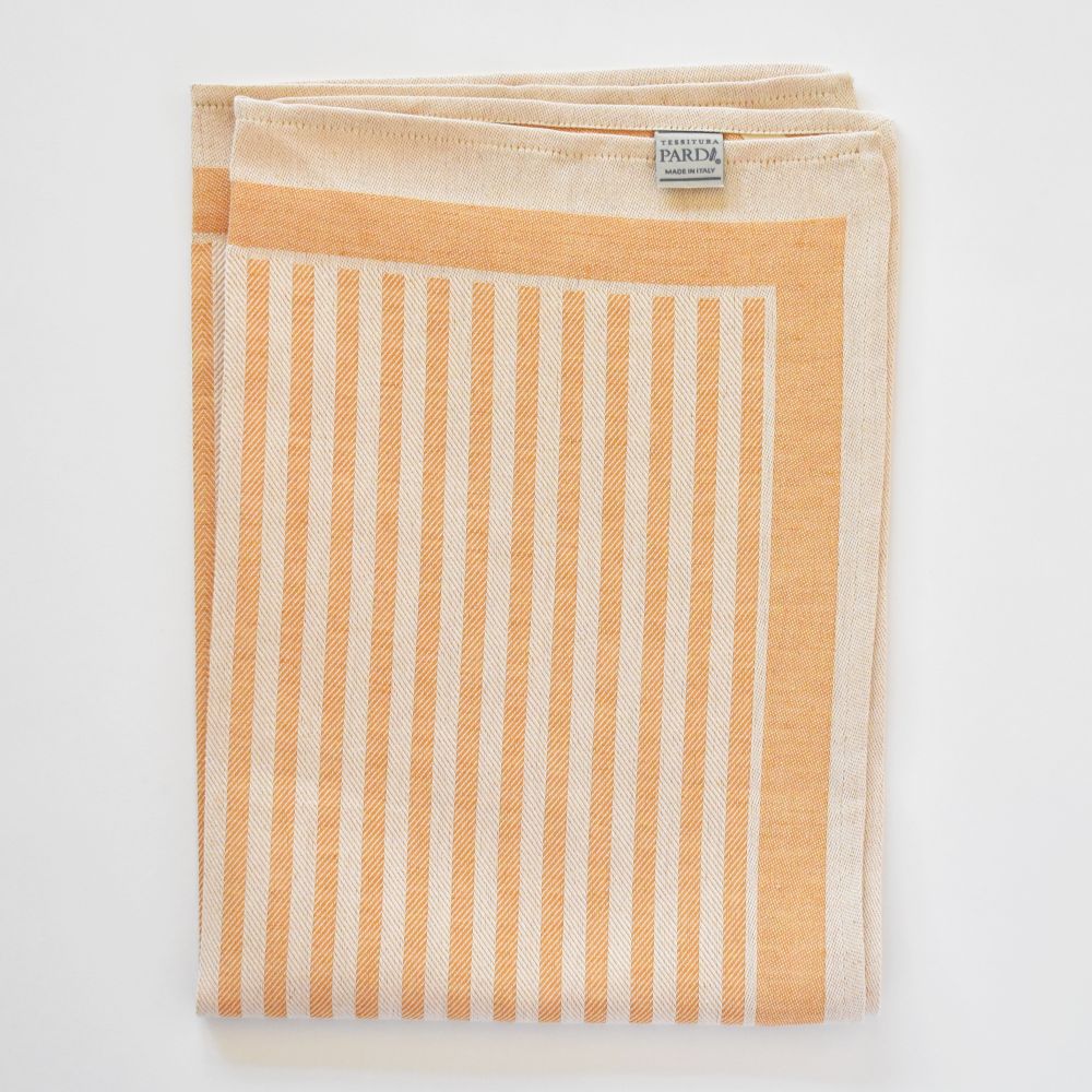 Tessitura Pardi Asciugapiatti Iris Stripe Ocra