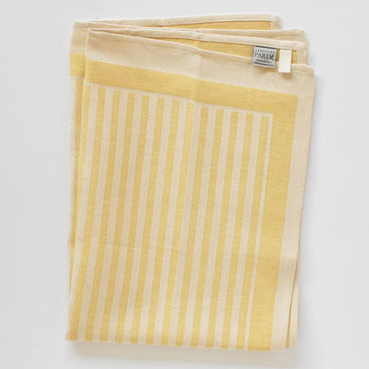 Tessitura Pardi Asciugapiatti Iris Stripe Giallo