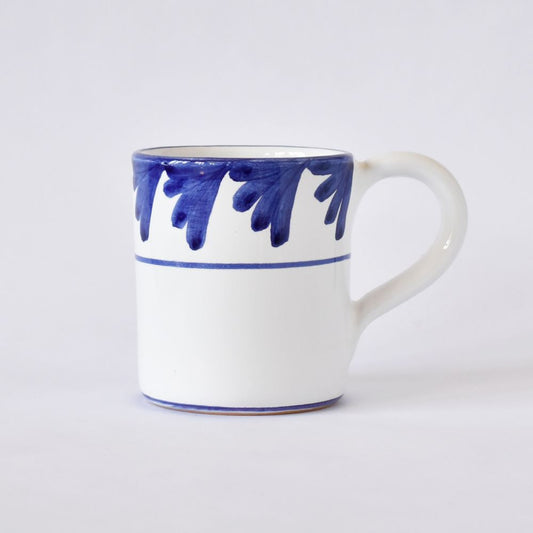 Tazza Semplice Piume Blu