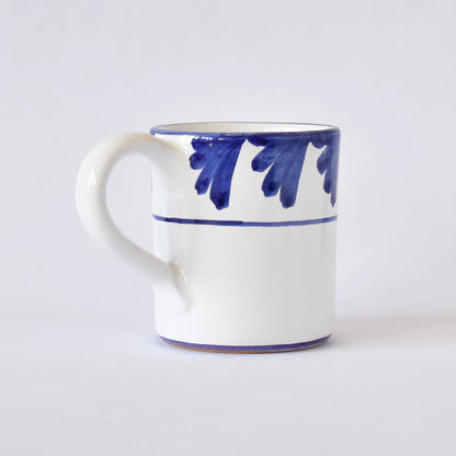 Tazza Semplice Piume Blu