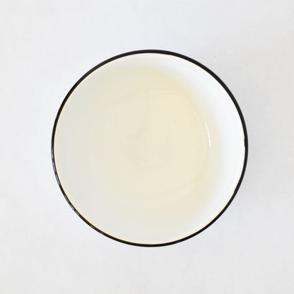 Semplice Piume Ciotola per cereali nera