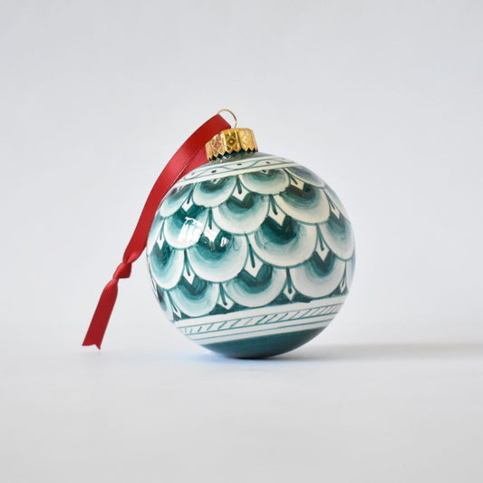 Ornamento Squame Verde