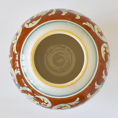 Talismano, vaso grande a forma di urna in terracotta